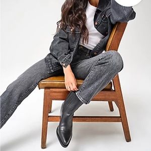 Wrangler Wild West High Rise Straight Jeans